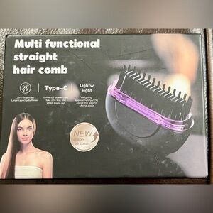 Multi-Functional Straight Hair Comb